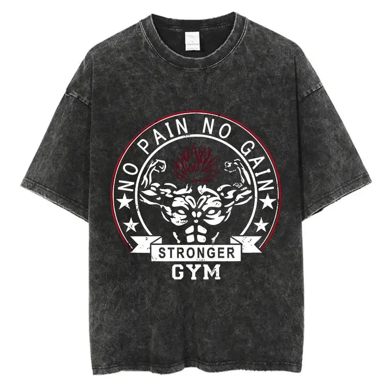 Baki Hanma No Pain No Gain T-Shirt