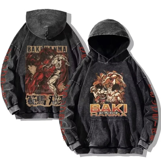 Baki Hanma No Limits Fighter Hoodie